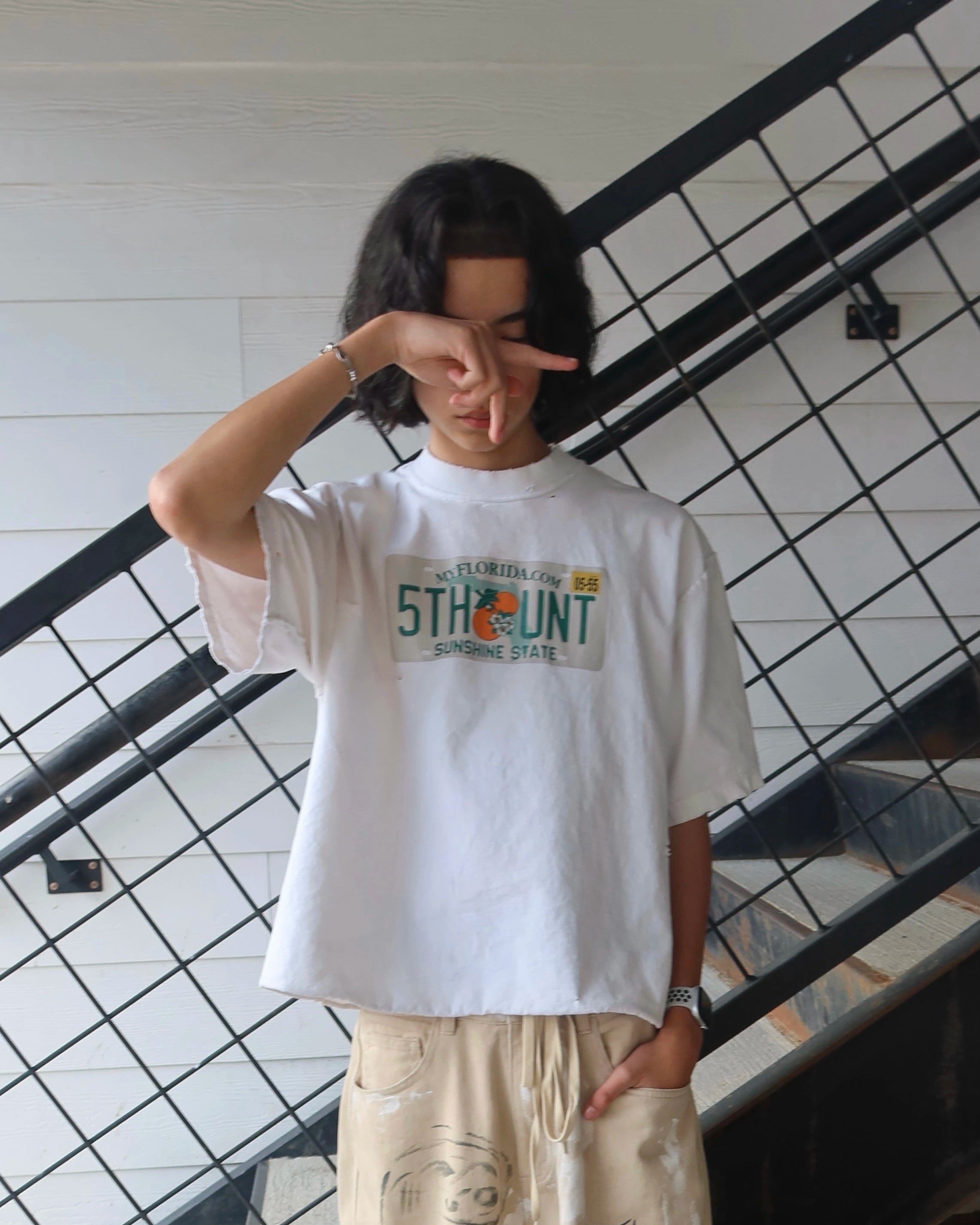 LICENSE PLATE TEE